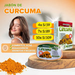 SUPER PACK JABÓN DE CÚRCUMA 100% NATURAL