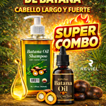 COMBO CAPILAR - SHAMPOO DE BATANA + ACEITE DE BATANA | TRATAMIENTO COMPLETO